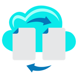 Cloud File Sharing  Icon