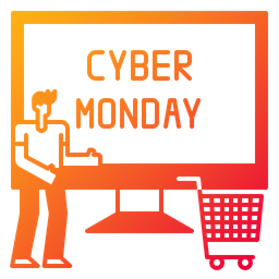 Cyber Montag  Symbol