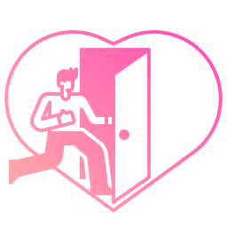 Heart Door  Icon