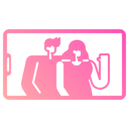 Paar-Selfie  Symbol