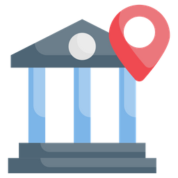 Bank Location  Icon