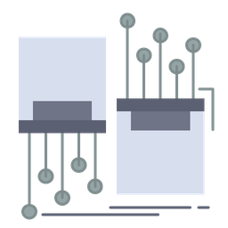 Digital Fiber  Icon