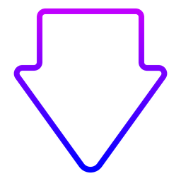 Down Arrow  Icon