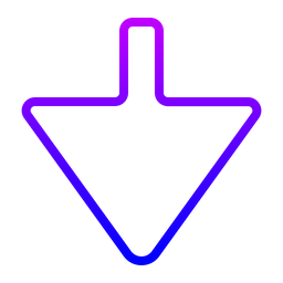 Down Arrow  Icon