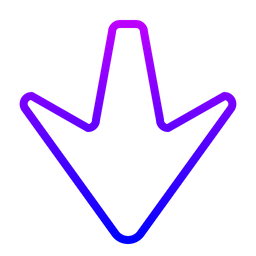 Down Arrow  Icon