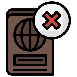 Denied Passport  Icon