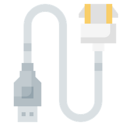 C Pin Cable  Icon