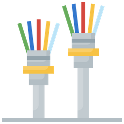 Fiber Cable  Icon