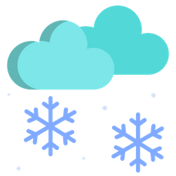 Cloud Snow  Icon