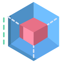 3D-Würfel  Symbol