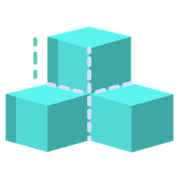 3 D Cubes  Icon