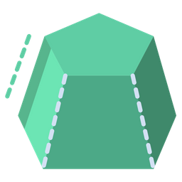 3 D Hexagon  Icon