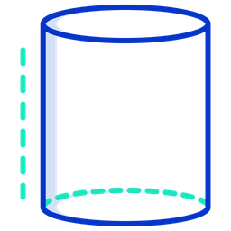 3D-Zylinder  Symbol