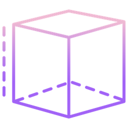 3d 큐브  아이콘