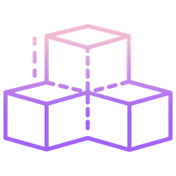 3 D-Würfel  Symbol