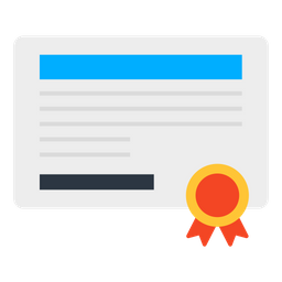 Certificate  Icon