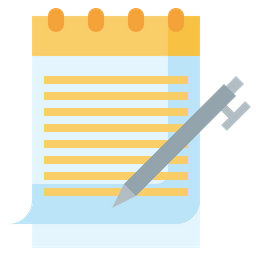 Note Pad  Icon