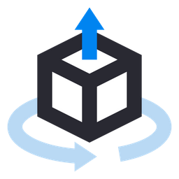 3 D Cube  Icon