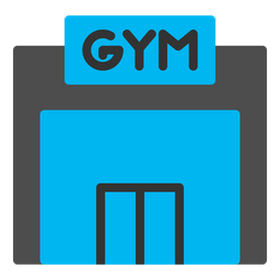 Fitnessstudio  Symbol