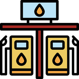 주유소  아이콘