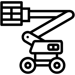 Hubarbeitsbühne  Symbol