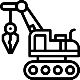 Zweischalengreifer  Symbol