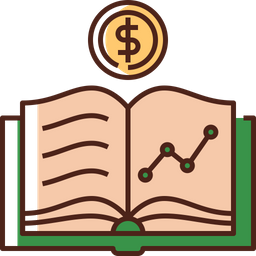 Finanzbuch  Symbol