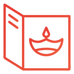 Diwali Card  Icon