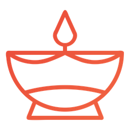 Diwali Lamp  Icon