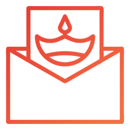 Diwali Invitation  Icon