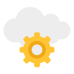 Cloud Development  Icon