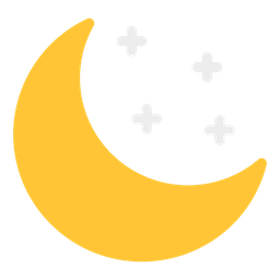 Klare Nacht  Symbol