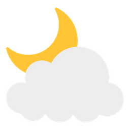 Cloudy Night  Icon