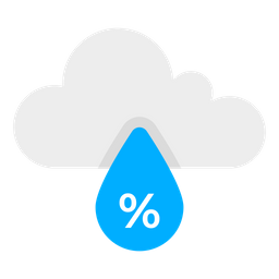 Cloud Humidity  Icon