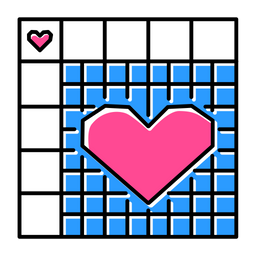 Nonogram Puzzle Grid  Icon