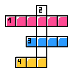 Crossword Grid  Icon