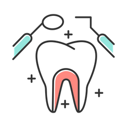 치과 진료  아이콘