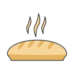 Hot Bread  Icon