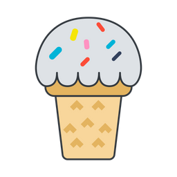 Ice Cream Cone  Icon