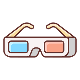 3 D Glasses  Icon