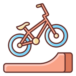 Bicicleta bmx  Ícone