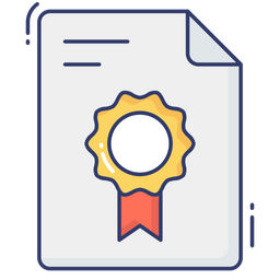 Certificate  Icon