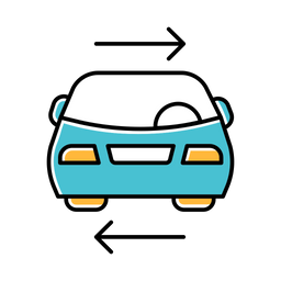 Shared car service  Icon