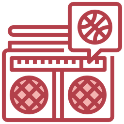 Basketball-Radio  Symbol