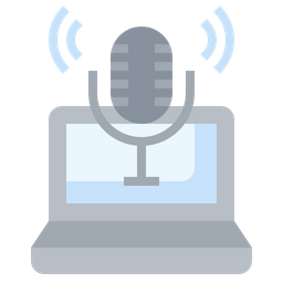 Online-Podcast  Symbol