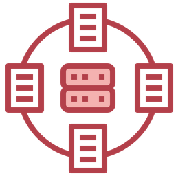 Archivos de base de datos  Icono