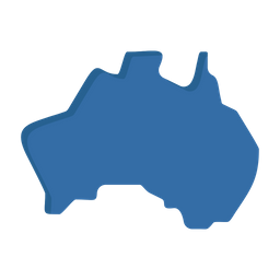 Australische Karte  Symbol