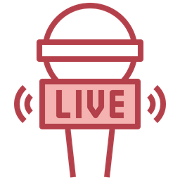 Live Stream  Icon