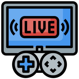 Spiel-Streaming  Symbol