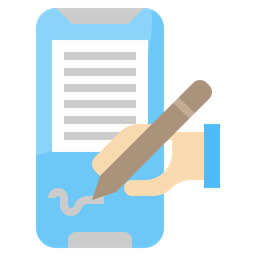 Digital Signature  Icon